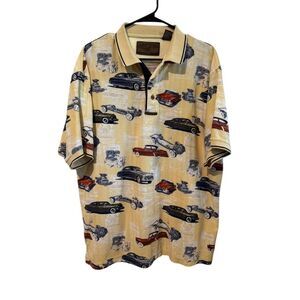 Vintage North River Outfitters Classic Cars Polo